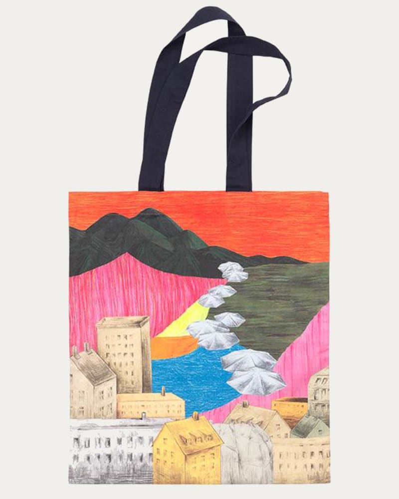 Front of a size One size Rita Landscape Bag in Landscape in Landscape by STINE GOYA. | dia_product_style_image_id:343212